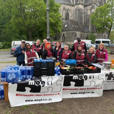 Das EinTopf-Team von mog61 am Südstern